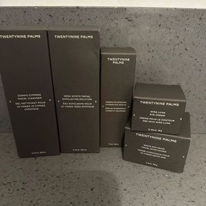 TWENTYNINE PALMS full set (serum, exfoliator, eye cream, moisturizer)